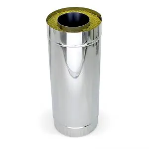 Труба 1 м, 115 нерж. 1,0 мм, 200 нерж. 0,5 мм