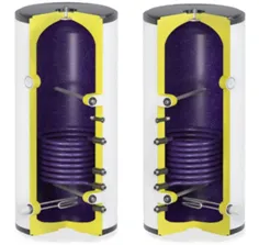 Эмалированный напольно-настенный бак косвенного нагрева PWL 200 (левое подключение) S-Tank